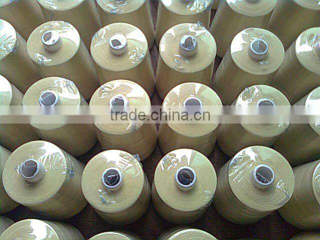 Meta-aramid sewing yarn like nmex