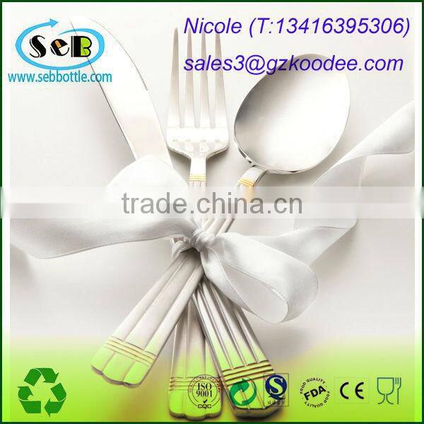 Eco-friendly+Promotional+High Quality Stainless Steel Cutlery for Christmas