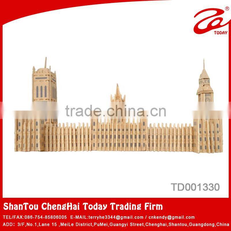 3D wooden puzzle statue of liberty souvenirs