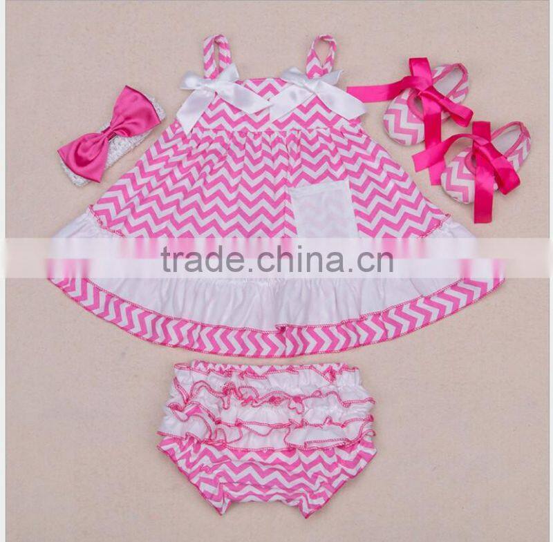 Baby Girl Infant 4pcs Clothing Sets Suit inf