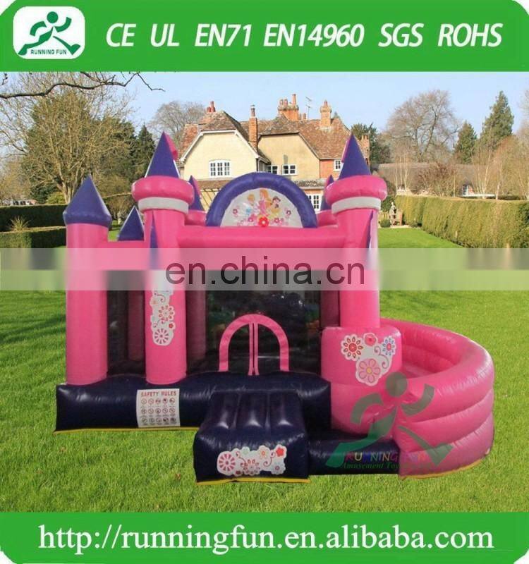 Mini kids indoor bounce castle, inflatable jumping castle