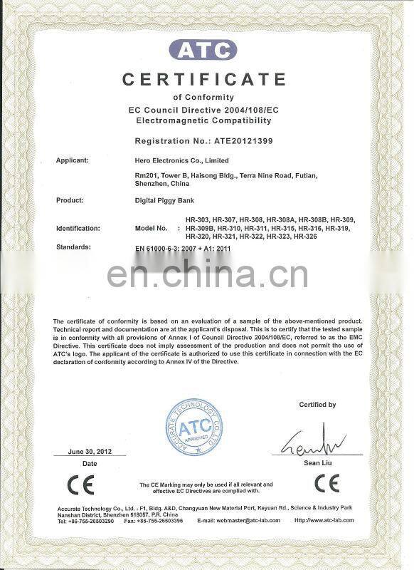 Digital Coin Counting Money Jar