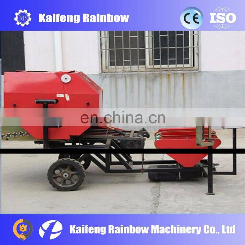 Automatic high efficiency straw bundle wrapping machine