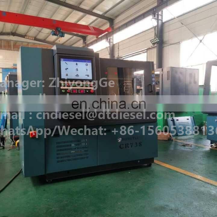CR738 COMMON RAIL  INJECTION PUMP TEST BENCH WITH C7 C9 C-9 3126 PUMP FUNCTION