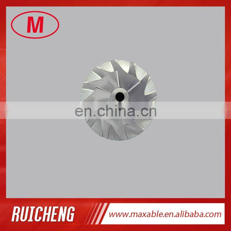 RHF4H 29.80/46.50mm 6+6 blades turbo milling/Aluminum 2618/billet compressor wheel for 8-98089-5566