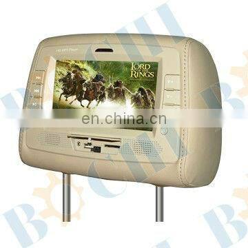 Tuch screen car headrest monitor with sd usb bluetooth