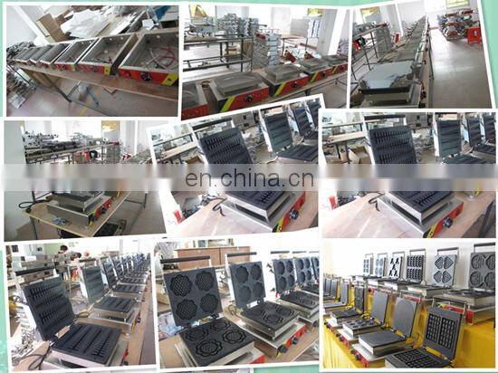 china supplier double waffle machine / industrial waffle stick maker