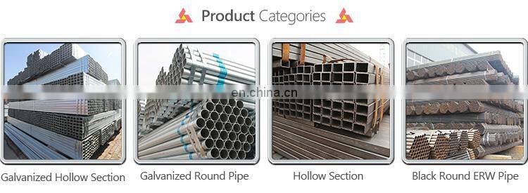 Hot-dipped galvanized steel pipes 1/4" 2" 4" 6" ASTM A653