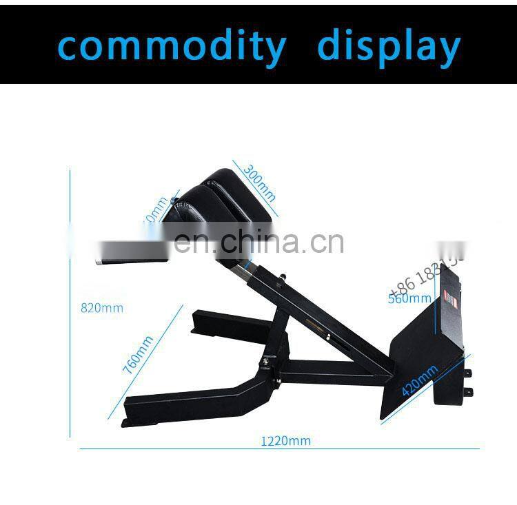 Commercial precor gym equipment bench press workout back extension bench