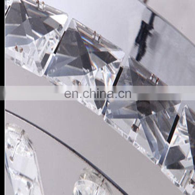 Popular fashion crystal round led lights for study room
