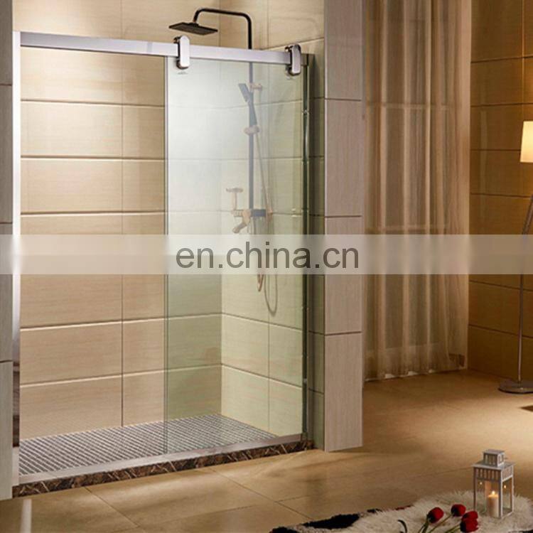 Clear Tempered Glass Shower Inclosure Glass Shower Screen Chinese Wholesaler
