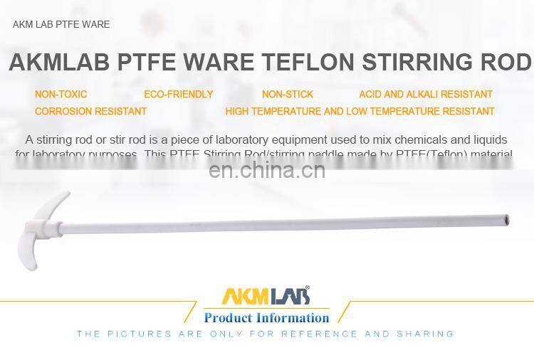 AKMLAB Laboratory PTFE Stirring Rod With Paddle