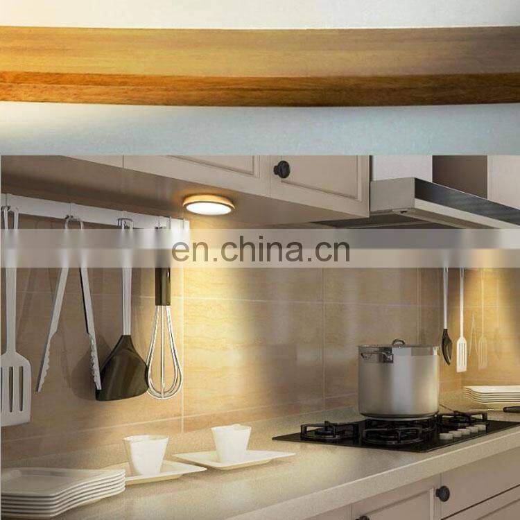 3pcs for one pack wireless cabinet home decoration motion sensor light 6 led