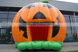 2016 Good Quanlity Customized Funny Kids Inflatable Pumpkin Jumping Castle
