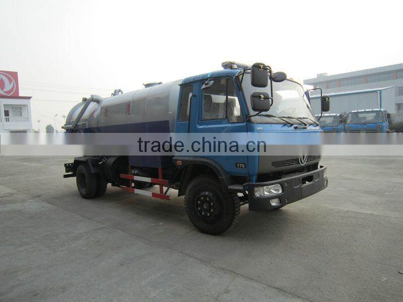 10000 liters high pressure vacuum suction truck