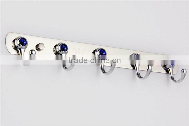 Wesda aluminum alloy bathroom wall hanger bathroom accessory hook 315
