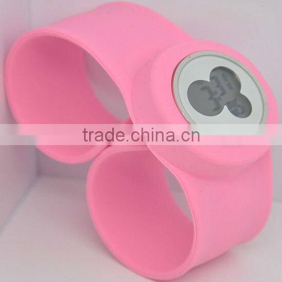 custom logo slap on watch