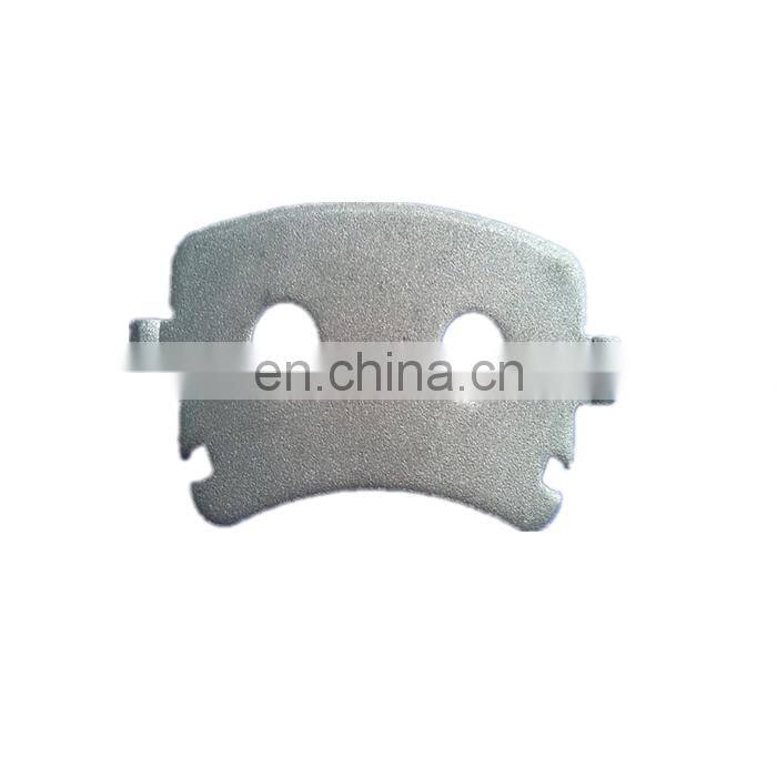 Factory D556 front brake pad backing plate steel brake pad back plate