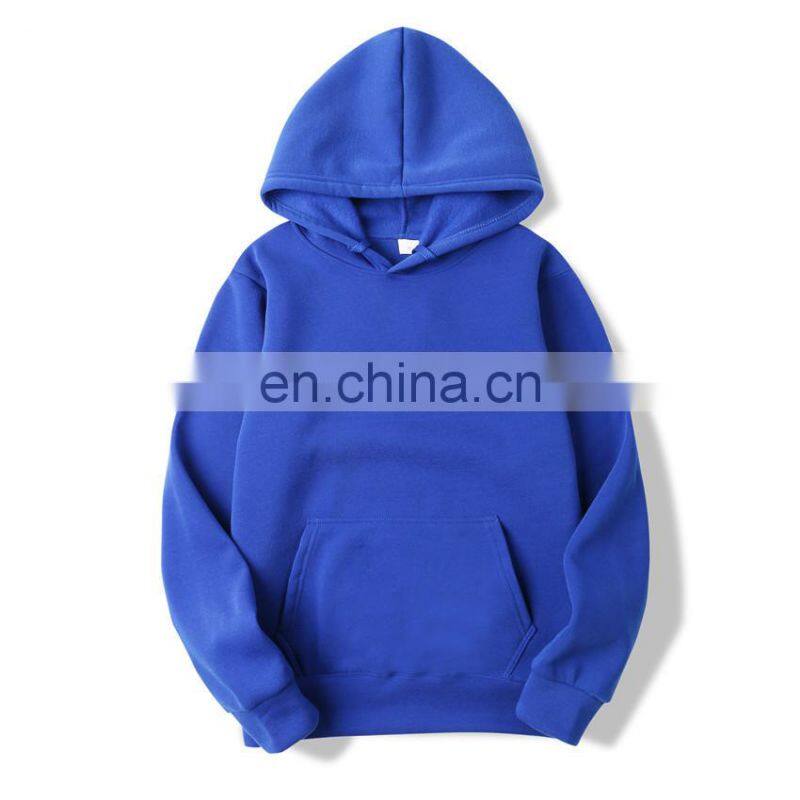 Factory-made custom women/men high-quality sports hoodie hoodie blank home pullover chest back can be customized logo