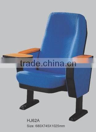 Cheap Theater furniture type foldable auditorium chair HJ62A-L