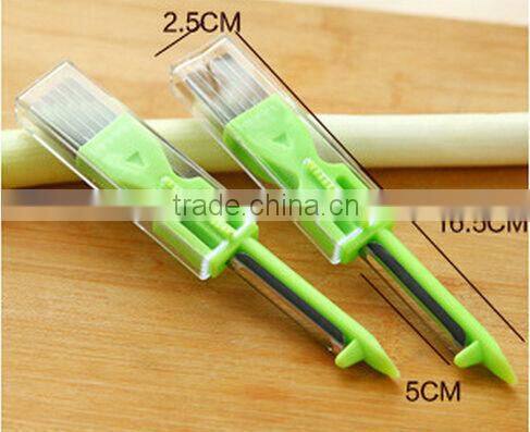 KH Small MOQ Welcomed Practical Shallot Slicer