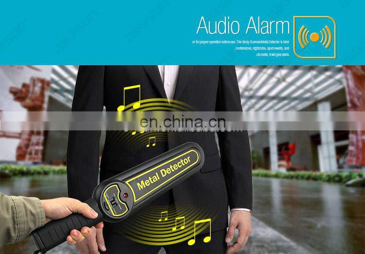 All-sun TS92Handheld Body Scanner Wand Metal Detector Security Check Adjustable High Sensitivity with Rechargeable Battery