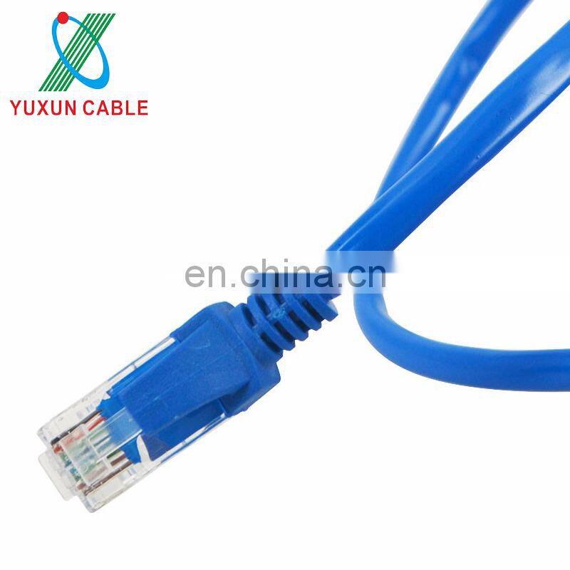 UTP 23AWG 4pair twisted LSZH lan cable CM indoor double jacket Brand Cat6a cable