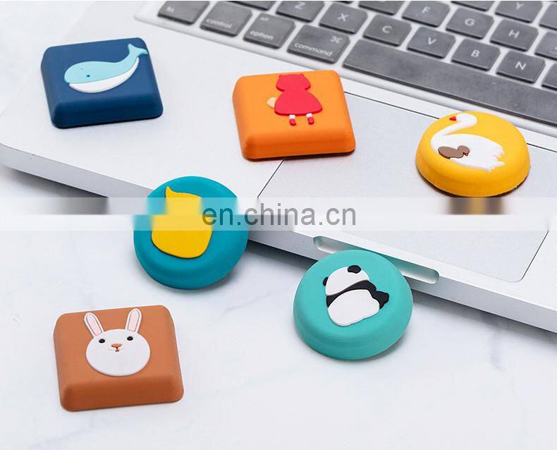 Cartoon Door Stopper Silicone Self Adhesive Wall Protectors Door Handle Bumpers Buffer Guard Stoppers Silencer Crash Pad