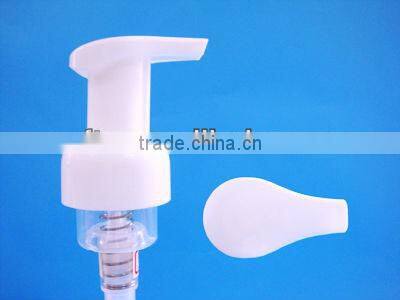 Hot sale 10oz PET soap foam pump bottle with 40mm foam pump/300ml cosmetic foam bottle with dispenser
