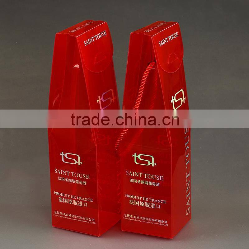 hard plastic wine packaging box