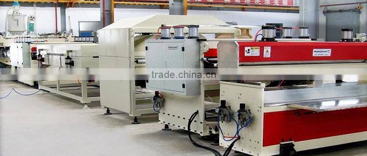 PP corrugated sheet production machine