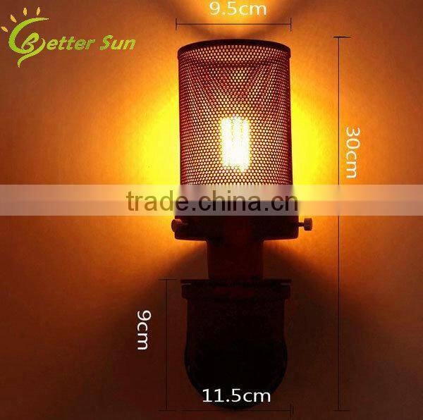 New Vintage Retro Stair Iron Tube Outdoor Wall Light