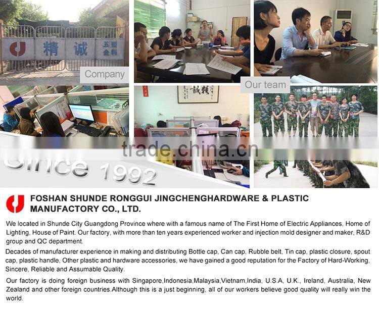 1 Liter tin can / refillable aerosol spray can with plastic caps for coconut oil