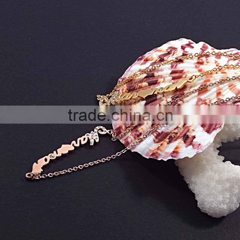 New Fashion Charm Jewellery Pendant Necklaces Long Chain Necklace