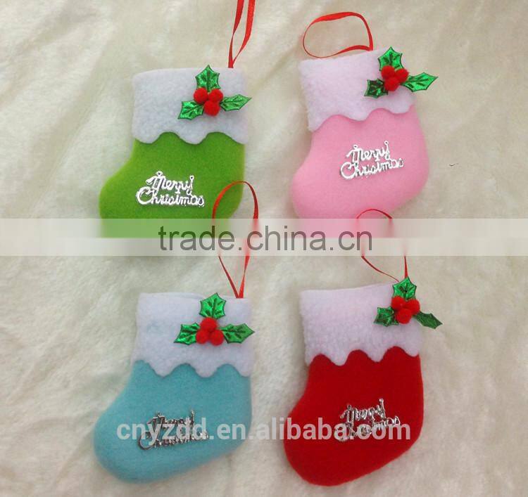 Cheap Promtional Stuffed Pendant for Christmas Tree /Wholesale Stuffed Toys Sock Decorating Christmas Tree/Soft Toy Pendant 10cm