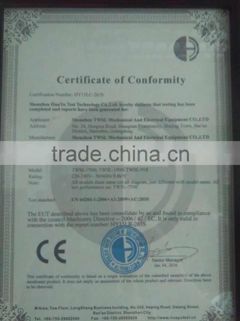 On Sale Automatic Lithium Battery Cell PCB L Shape Nickle Spot Welder Spot Welding TWSL-7500