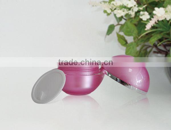 2015 Popular 15g 30g 50g Plastic Acrylic Cream Jar for Facial Skin Care