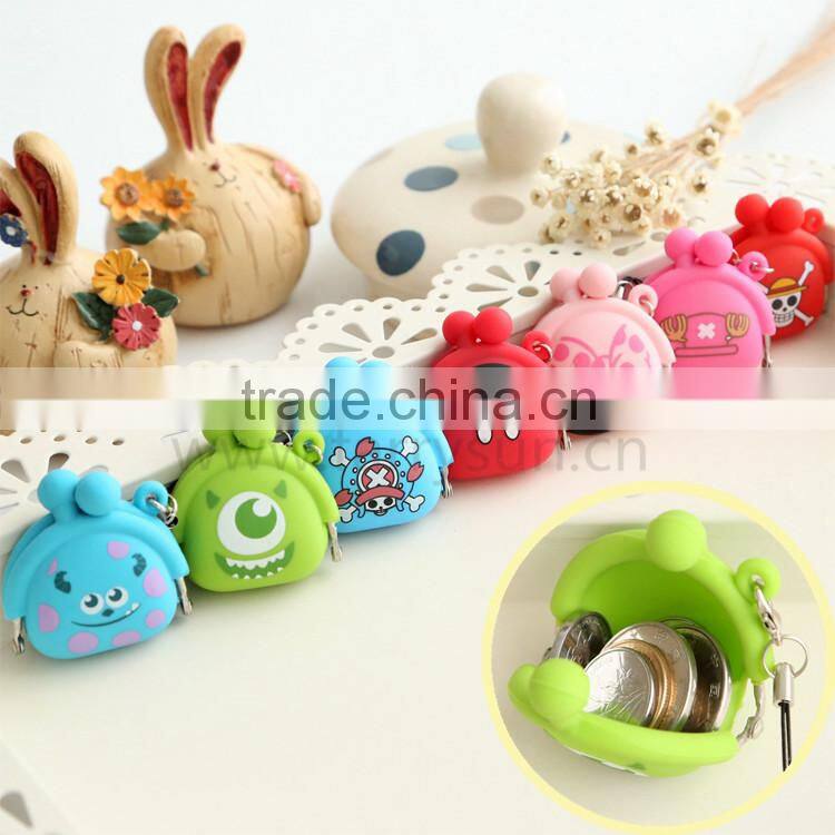 2015 Cheap wholesale purses/FDA silicone coin purse from china/ how to make purse