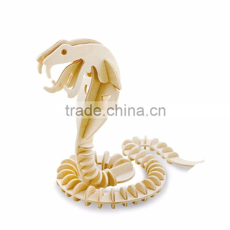 Creative gifts animal wooden craft,wooden model