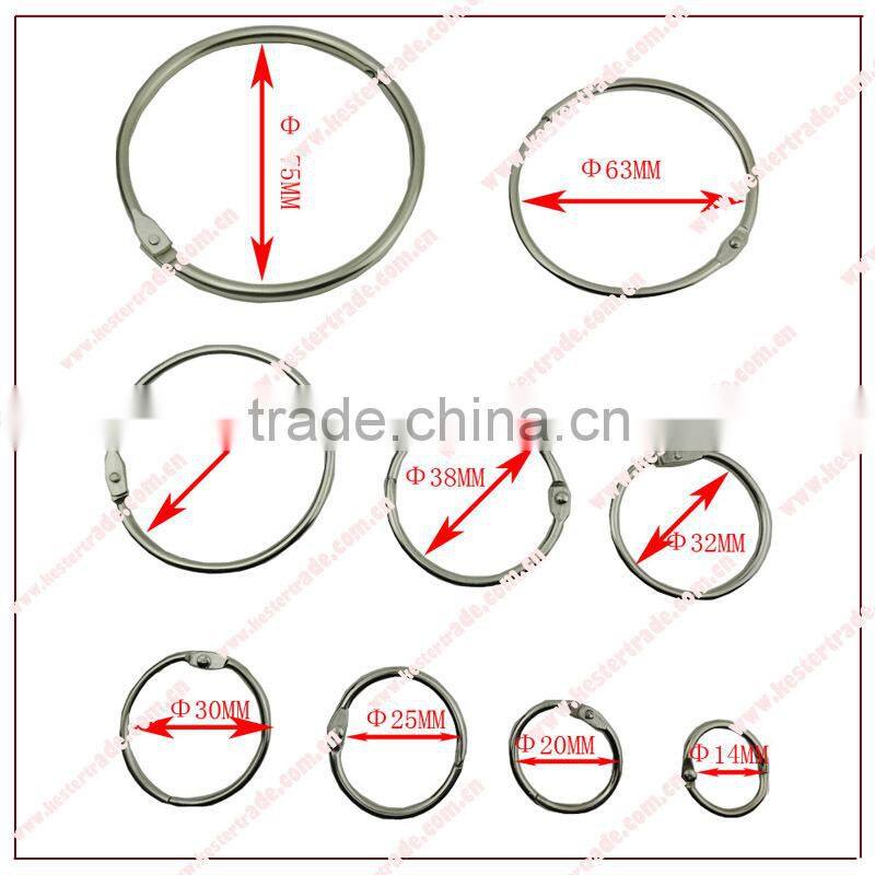 colourful Metal book ring