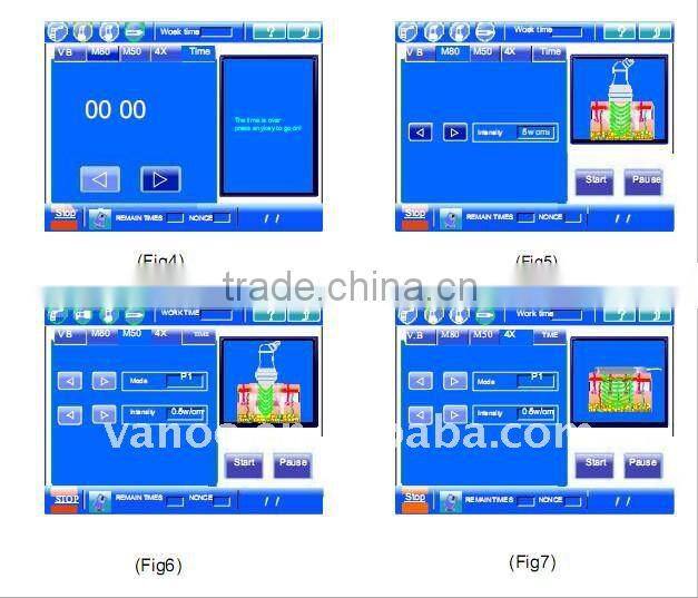 vacuum and cavitation body slimming machine