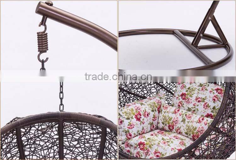 Hammock Rattan Swing Hanging Chair Suspension Seat Lounge Egg Shaped Indoor Swing Chair