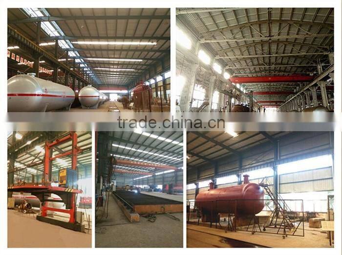 58500L/56000L ellipsoid head lpg semi trailer