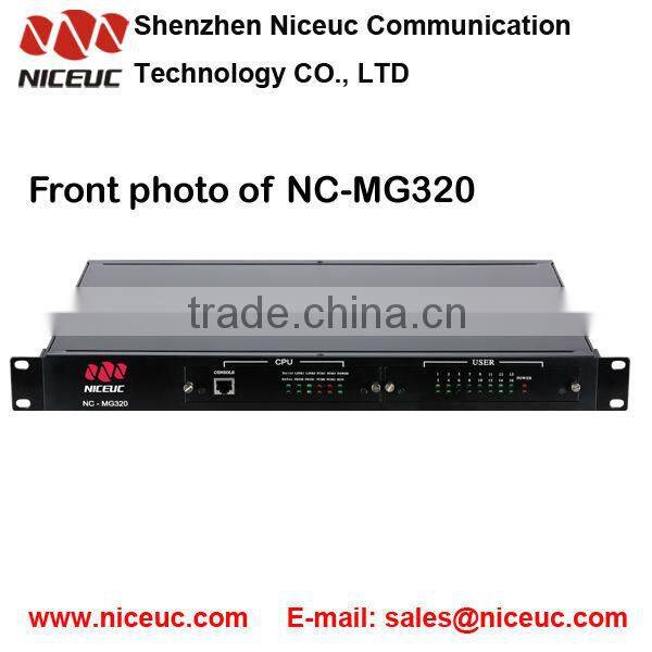 16,24,32 fxs fxo port VOIP gateway to SIP