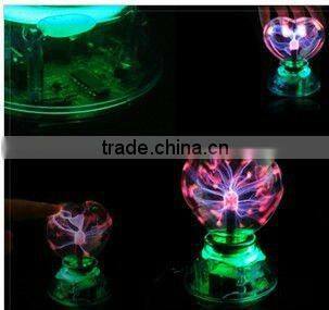 3" Sound Motion Plasma Ball Disco Party Light Globe