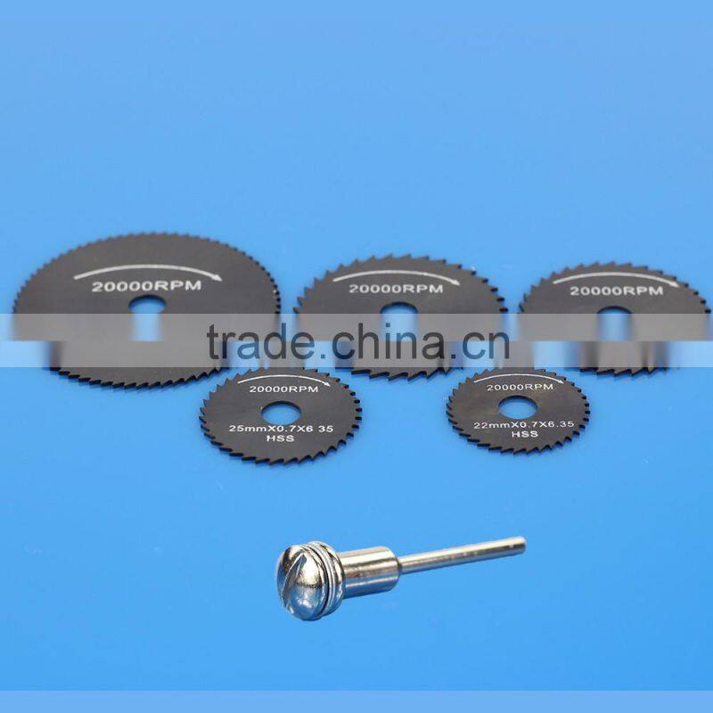 Nitride-coated Dremel HSS Circular Saw Blades
