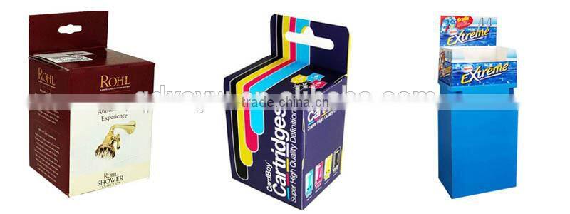 Printed Hanging Brown Paper Box