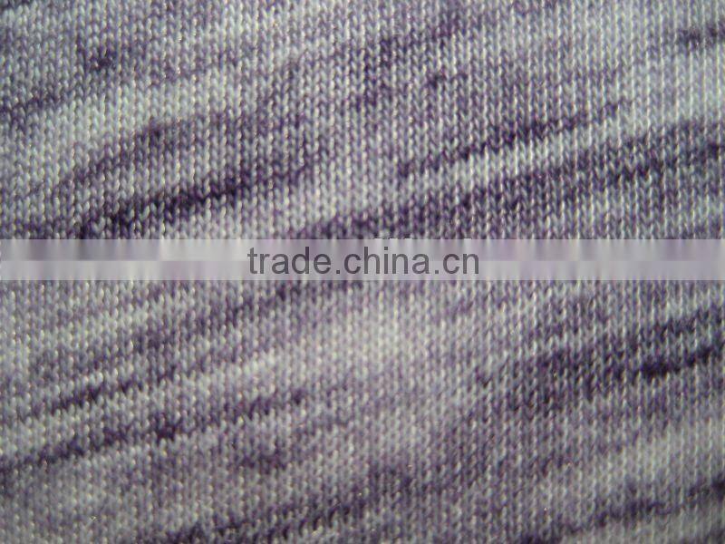 single jersey polyester rayon spandex fabric