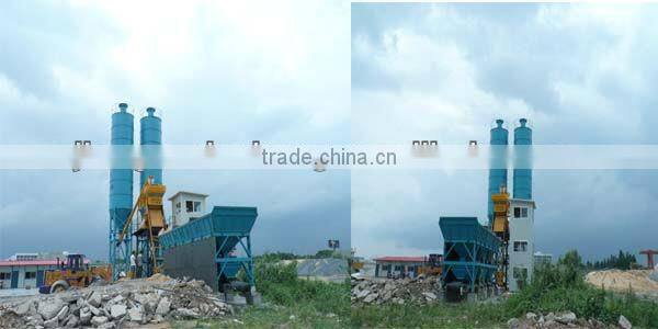 HZS35 Concrete Batching Mixing Plant with CE Certificate