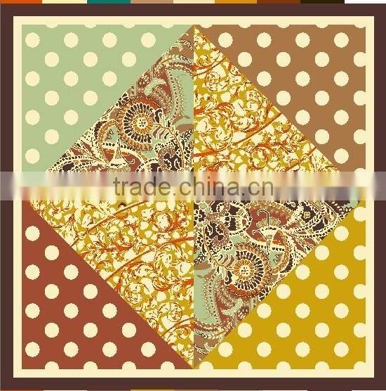 wholesale custom design turkish style digital printed polyester chiffon square scarf, head scarf,muslim chiffon hijab women